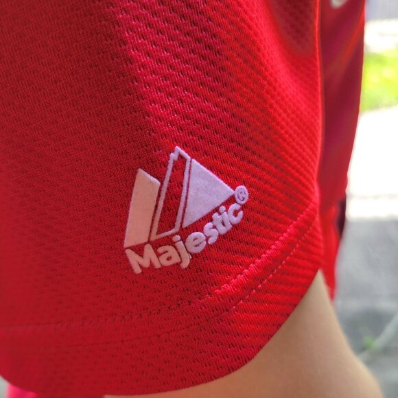 Philadelphia Phillies Youth Fit Button-Up Jersey – Unisex Style - Picture 6 of 7